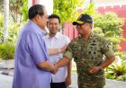 Jabat Tangan di Juanda, Danrem Bhaskara Jaya Lepas Susilo Bambang Yudhoyono dengan Kehangatan